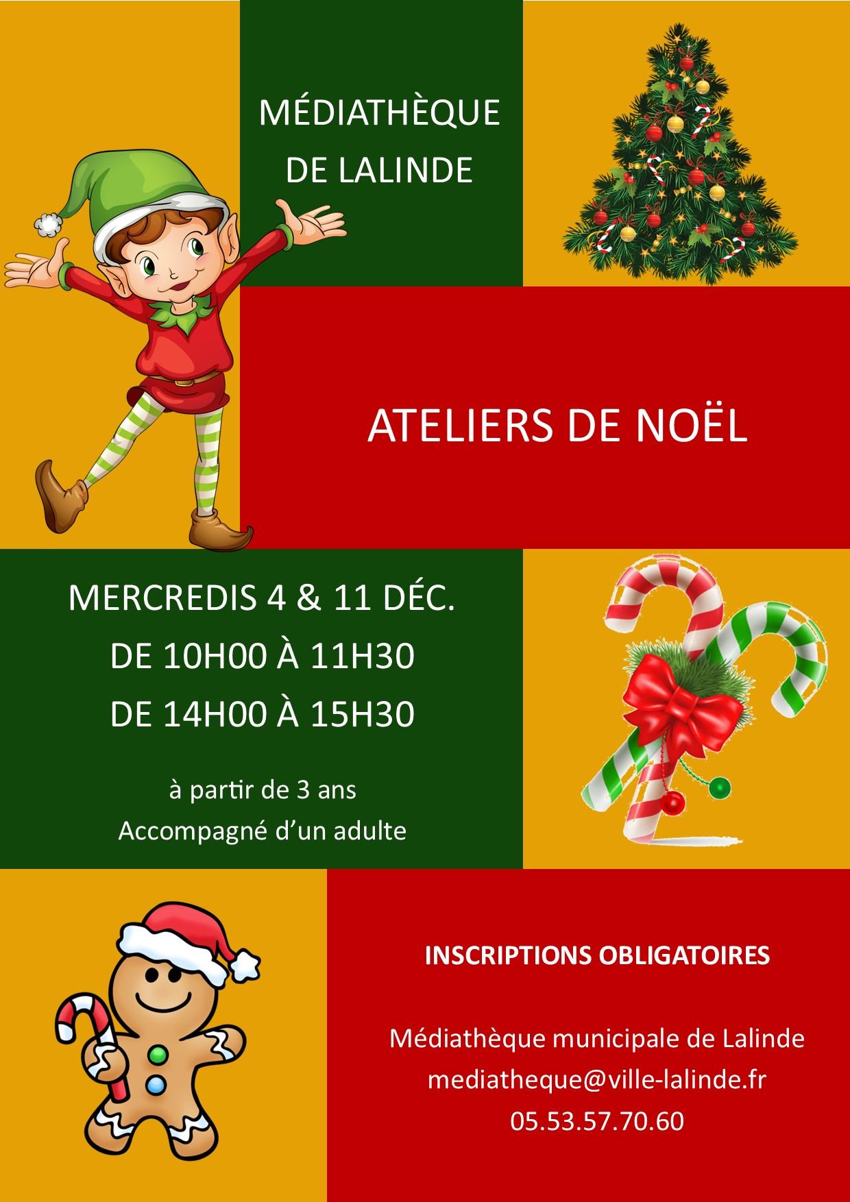 Ateliers de noel 2024