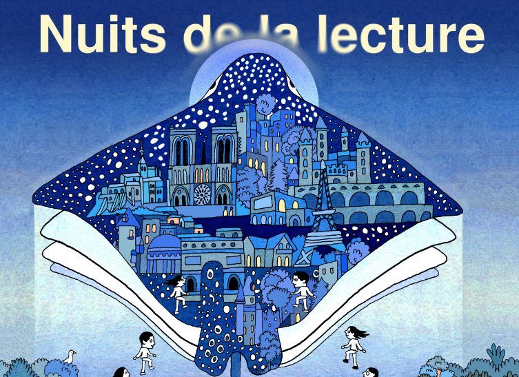 Logo nuits de la lecture