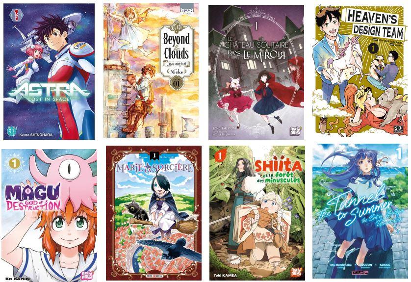 Selection des mangas 2024 2025